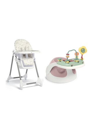 Baby Snug Blossom with Terrazzo Highchair